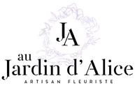 Logo Au Jardin d'Alice, artisan fleuriste
